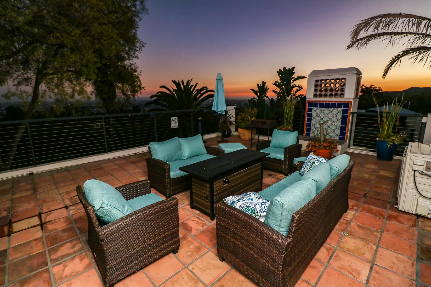 The Spanish Villa patio