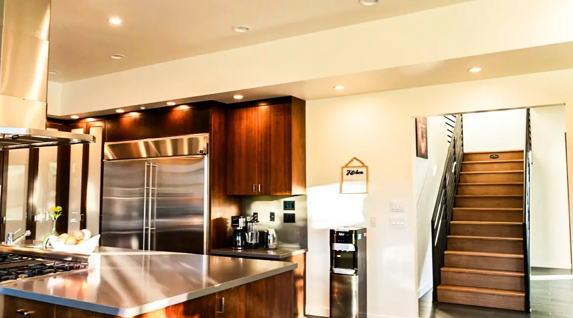 Kitchen detail at Lakeview