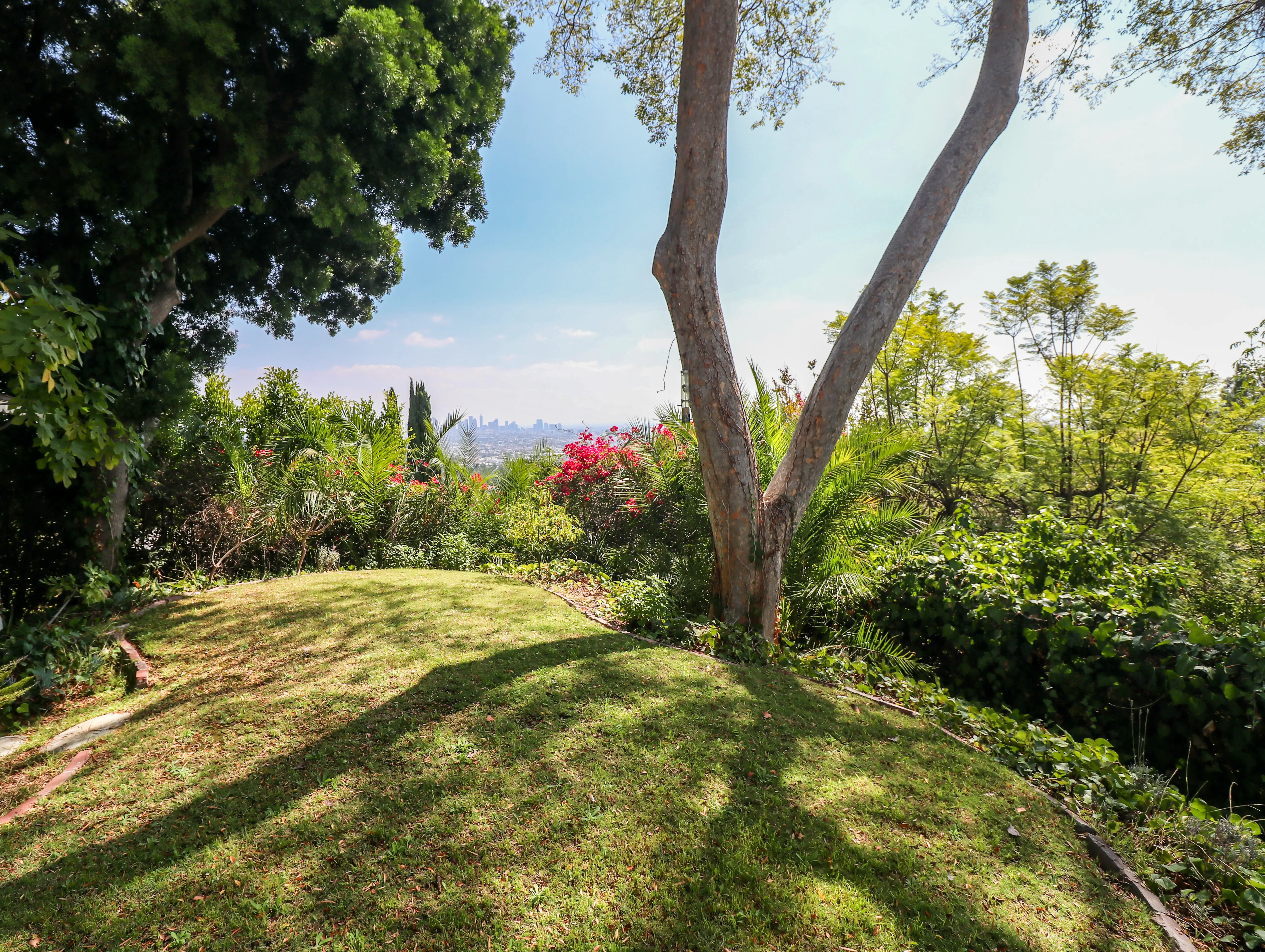 Spanish Villa backyard terrace