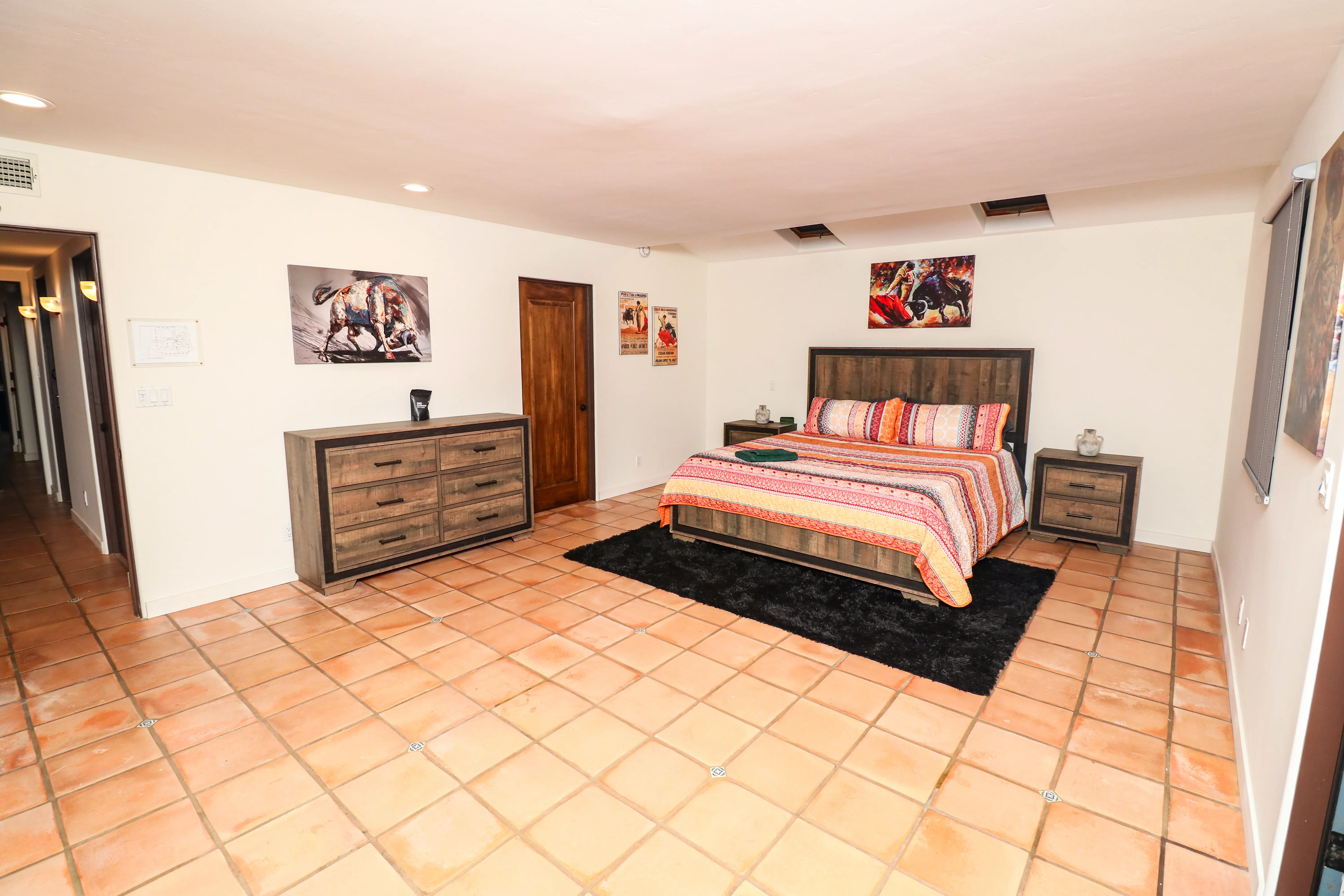 Bedroom at Spanish Villa