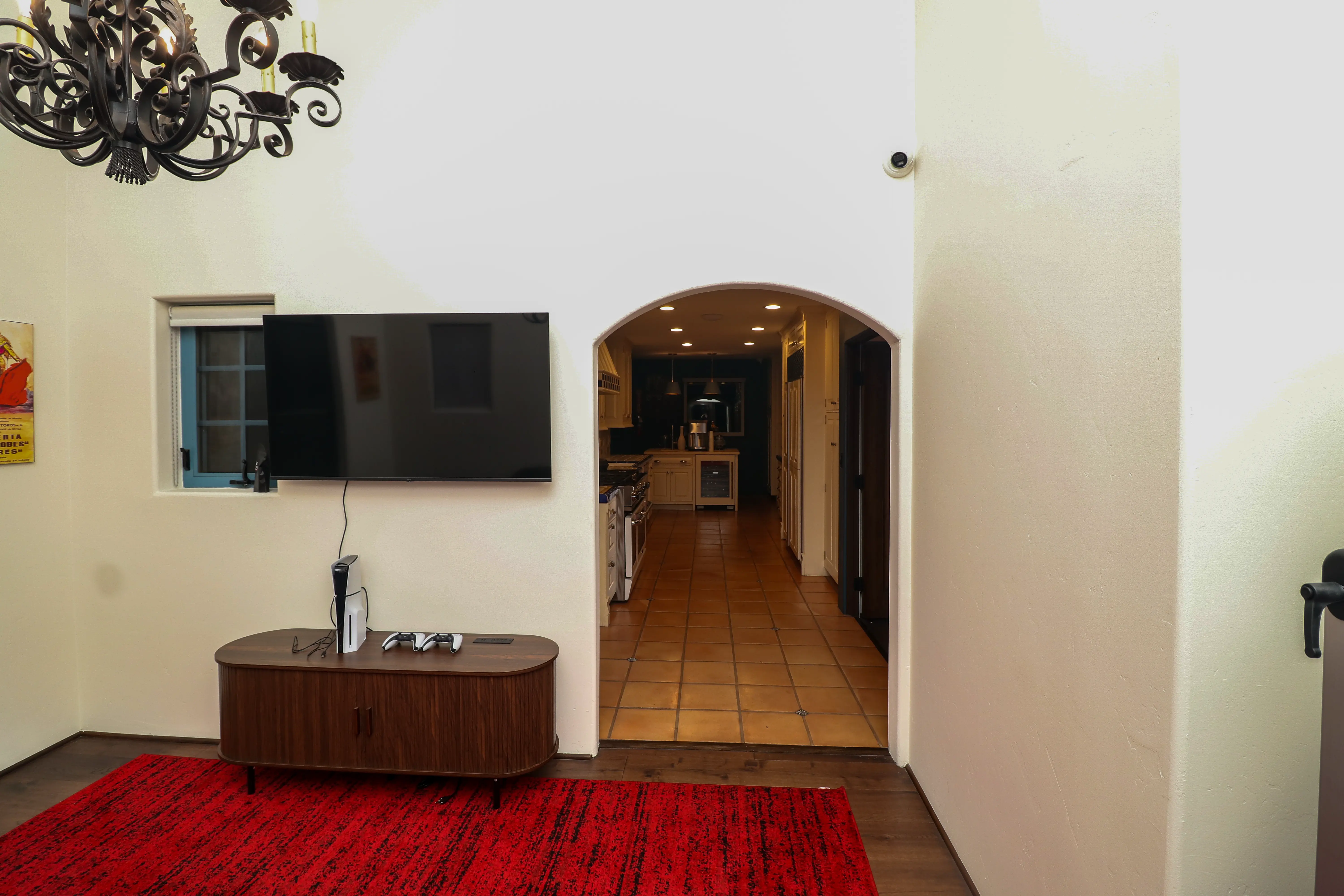 Spanish Villa game room and lounge