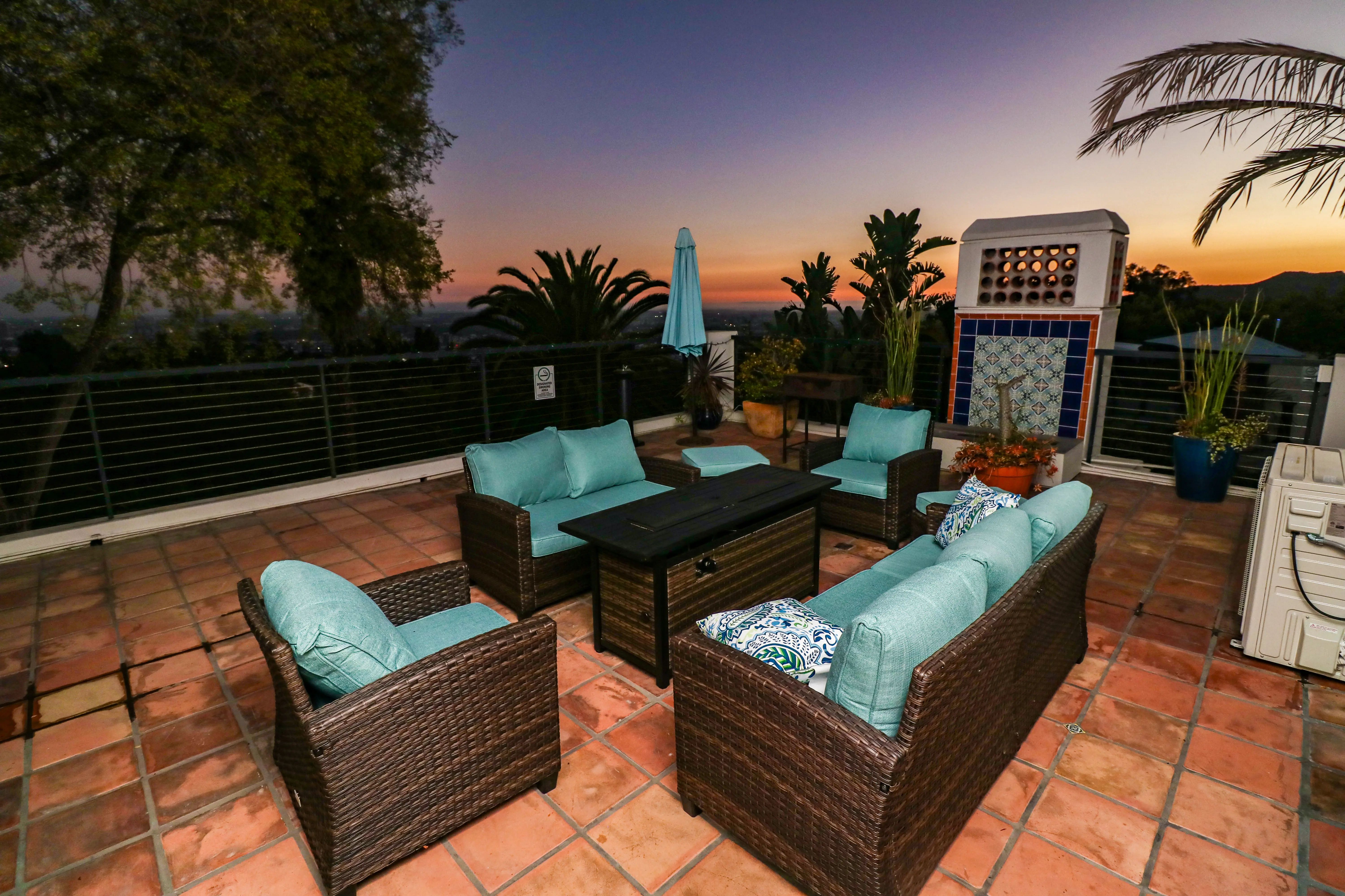 Patio at Spanish Villa